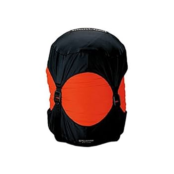 【モンベル】アルパイン バロウバッグ #3　コンプレッションキャップ S モンベル コンプレッションキャップSで#3化繊寝袋を圧縮する